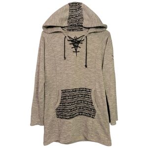 Oxygen Long Hoodie with Graphic print